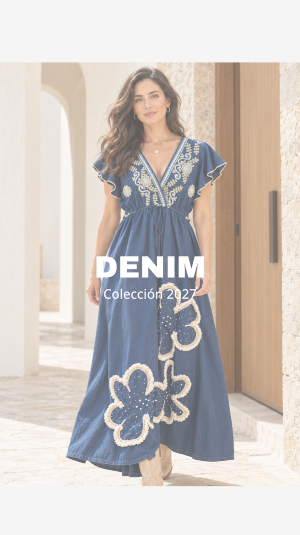 DENIM VESTIDOS Y FALDAS